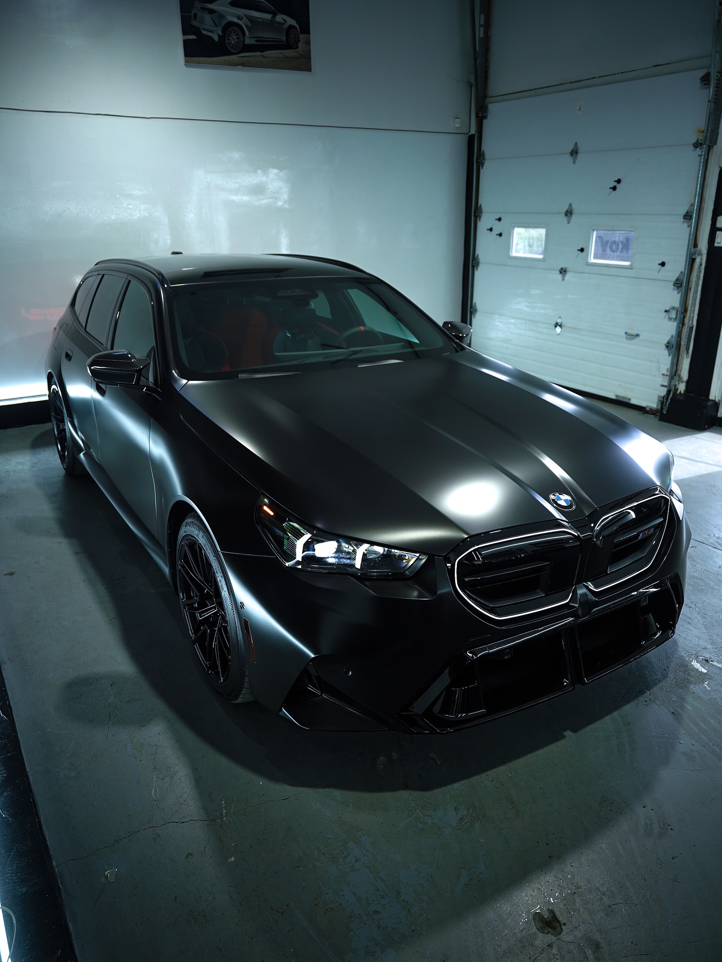 BMW M5 Touring, Noir